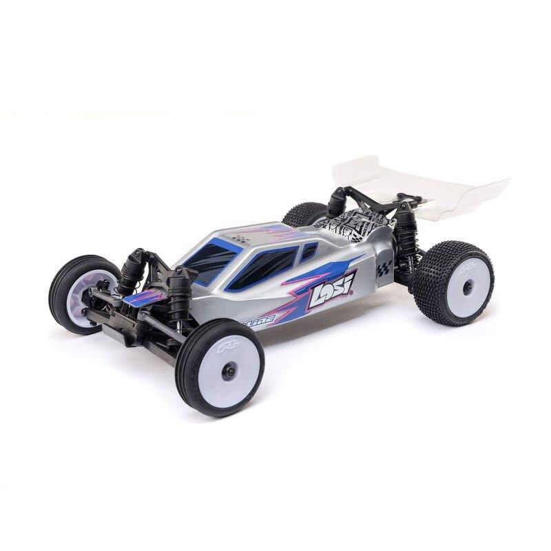 LOSI 1/24 Micro-B 2WD Buggy RTR, Silver - 2