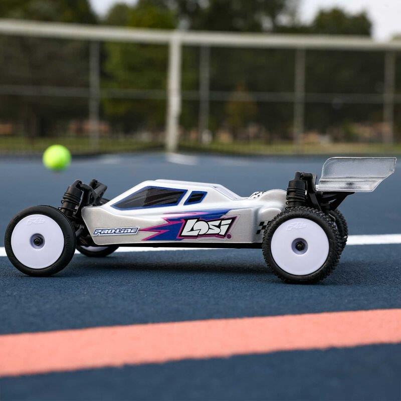 LOSI 1/24 Micro-B 2WD Buggy RTR, Silver - 5
