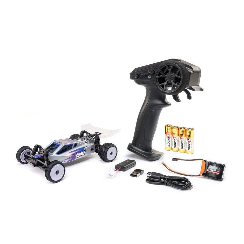 LOSI 1/24 Micro-B 2WD Buggy RTR, Silver - 35