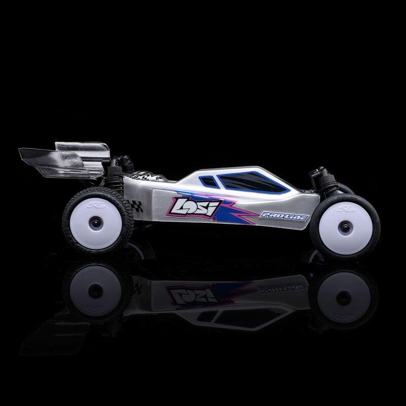 LOSI 1/24 Micro-B 2WD Buggy RTR, Silver - 16