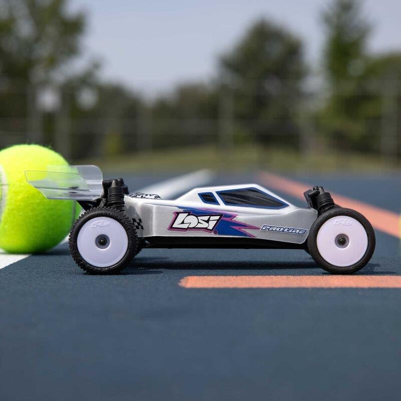 LOSI 1/24 Micro-B 2WD Buggy RTR, Silver