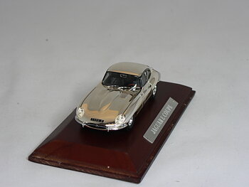 Jaguar E type Silver cars collection  1:43  Atlas