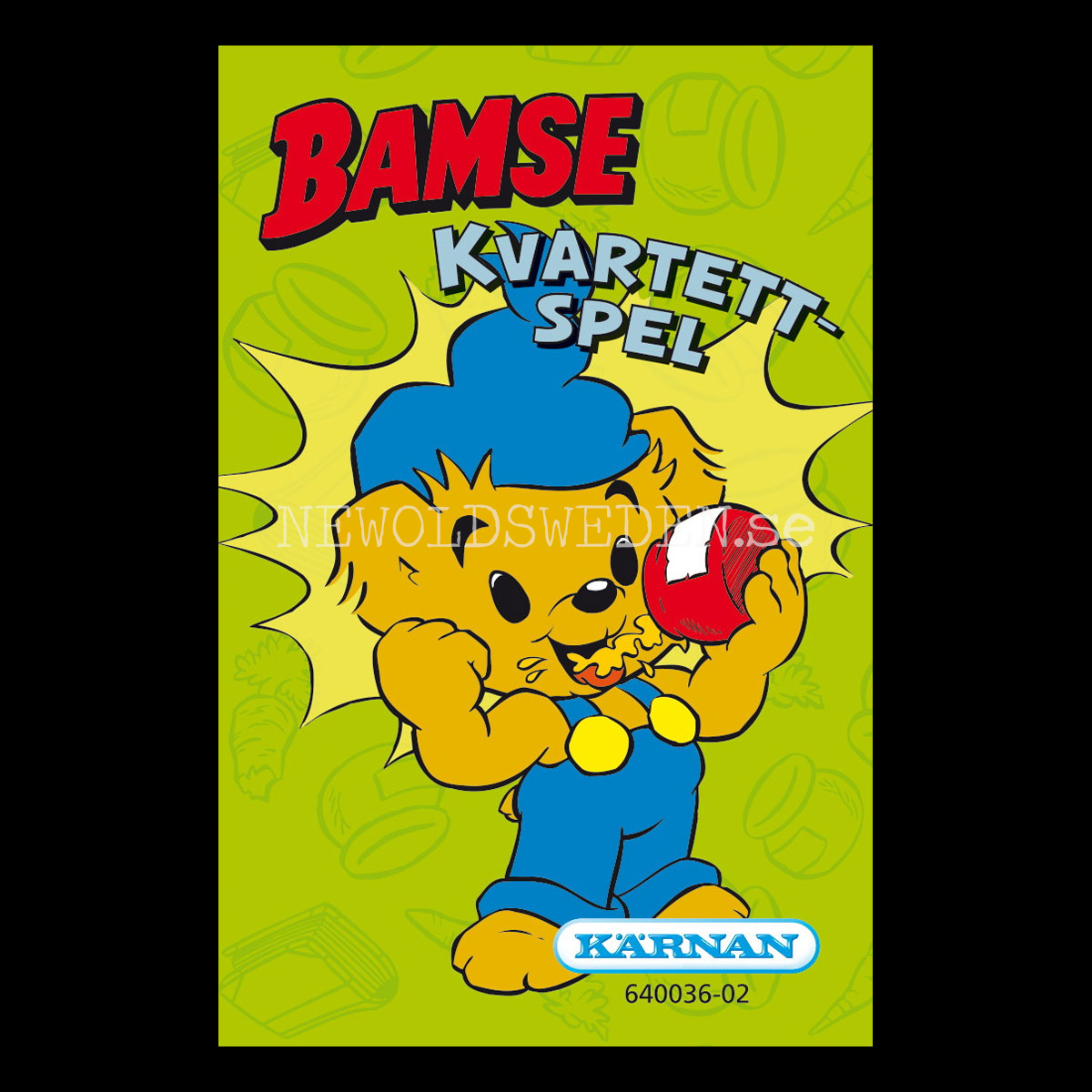 BAMSE KVARTETTSPEL - KÄRNAN - Rune Andreasson - L2