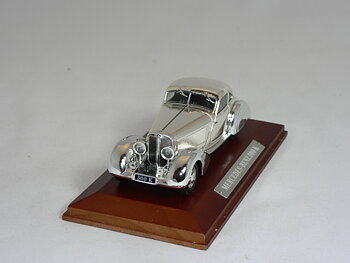 Mercedes-Benz 500 K  Silver cars collection  1:43  Atlas