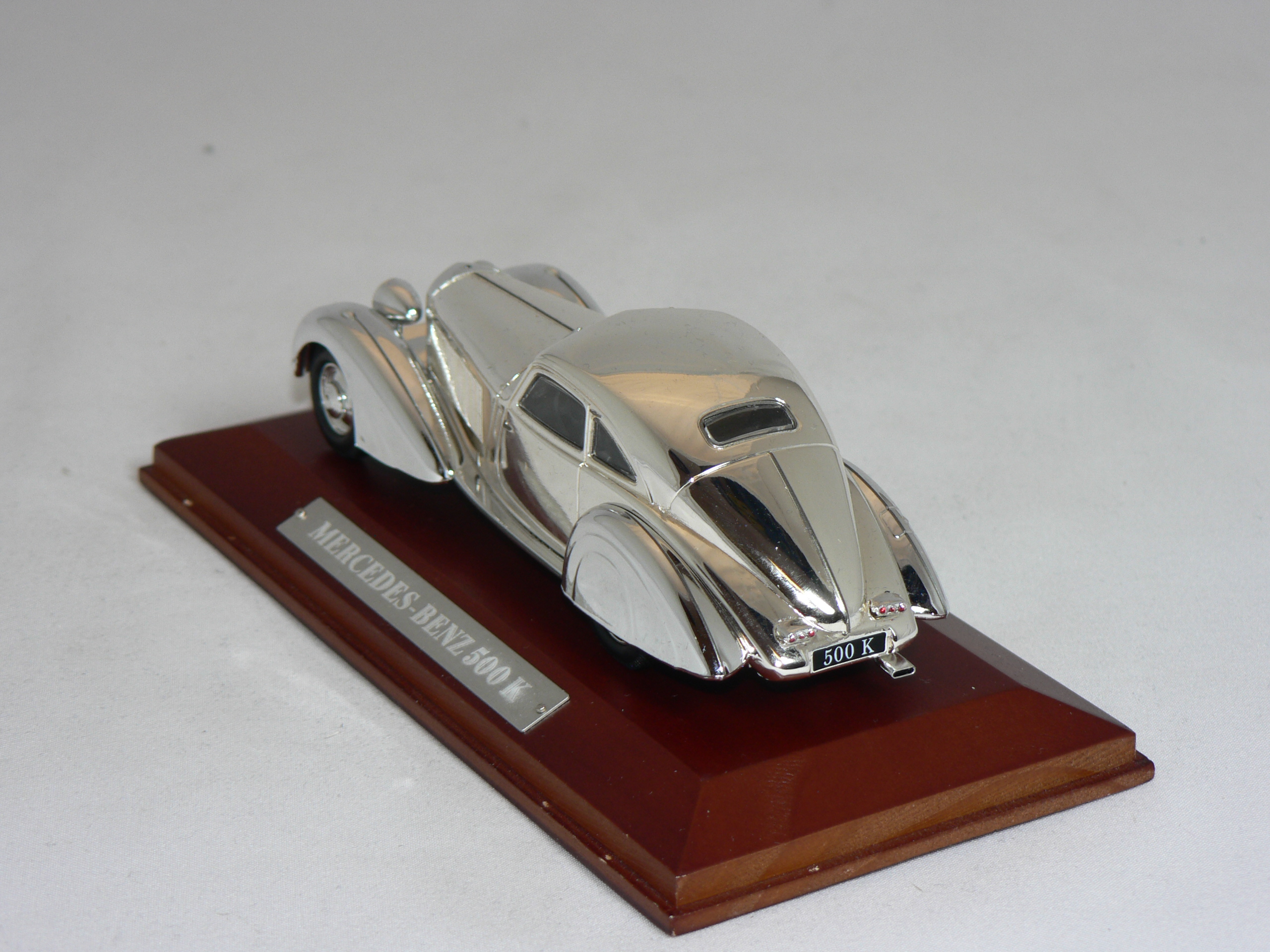 Mercedes-Benz 500 K  Silver cars collection  1:43  Atlas - 2