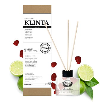 Tuoksutikut Vadelma &amp; Lime 120 ml Klintas