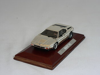 BMW M1  Silver cars collection  1:43  Atlas