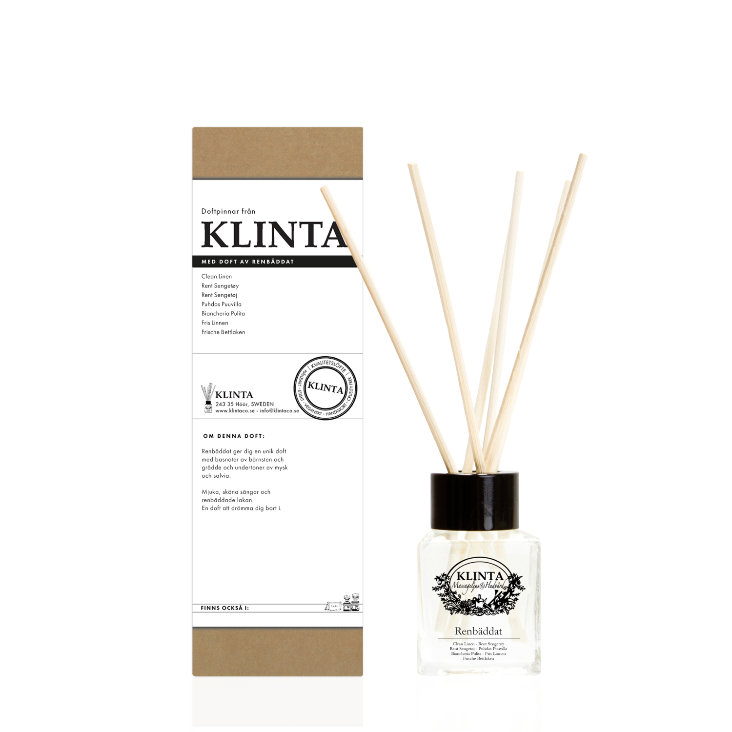 Tuoksutikut Clean bed 50 ml Klintas - 3