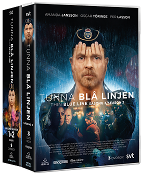 Tunna Blå Linjen - Thin Blue Line S1-3 Kompletta serien
