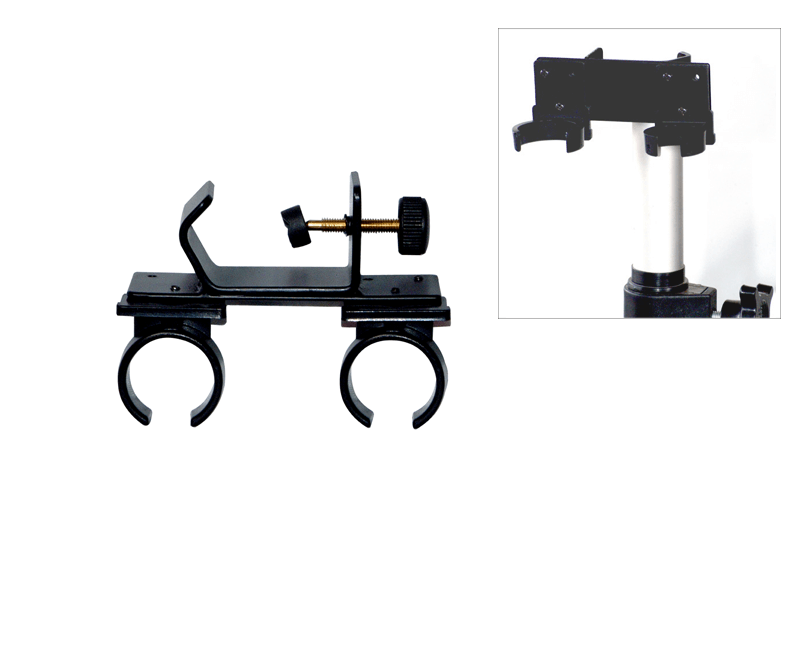 Adaptor to hold 2 microphones