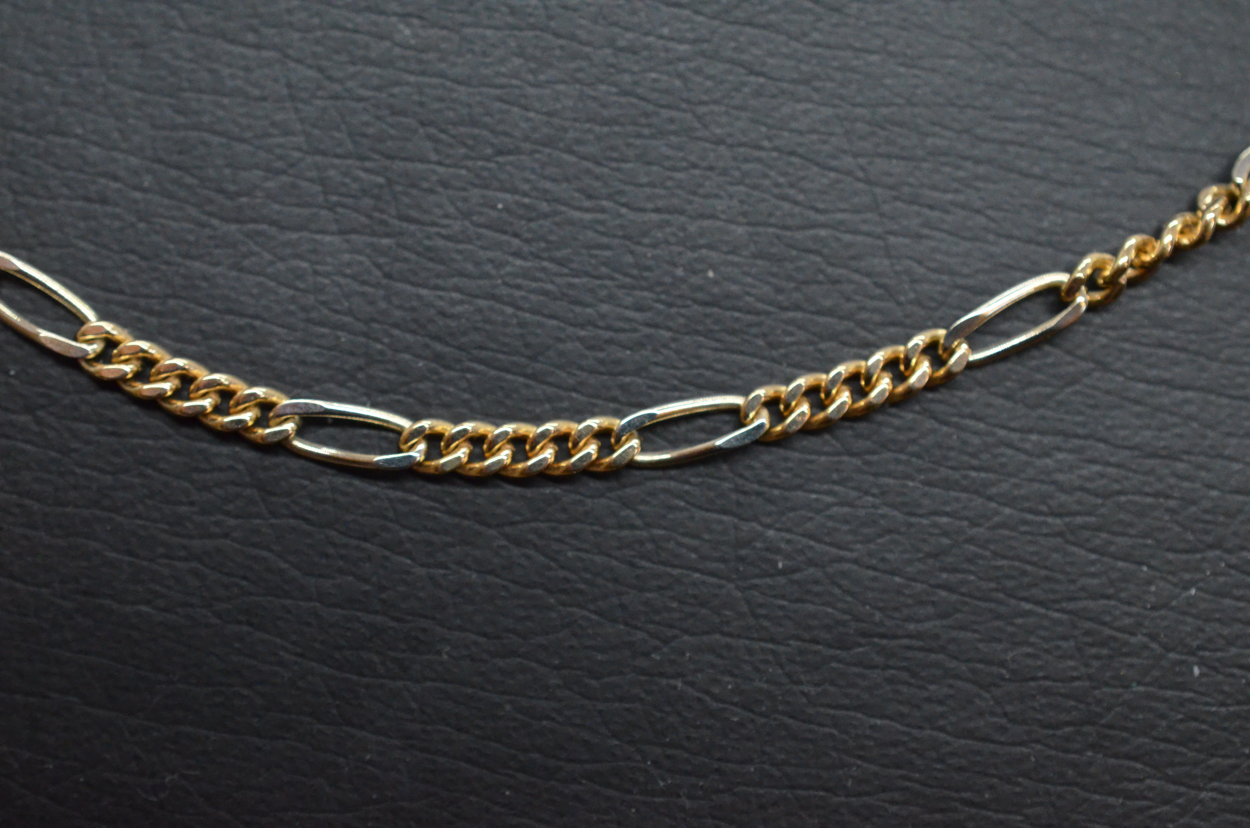 Vintage 18k two color necklace - 3