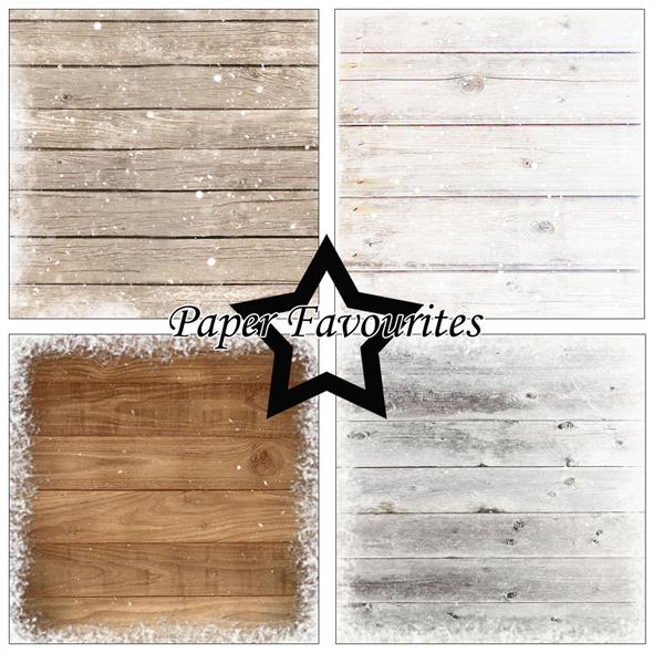 Paper Favourites Winter Woods 15x15 cm Paper Pack  - 3