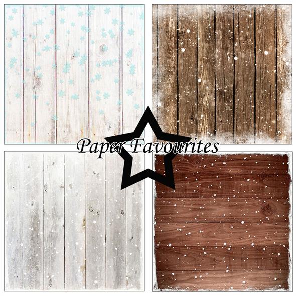 Paper Favourites Winter Woods 15x15 cm Paper Pack  - 2