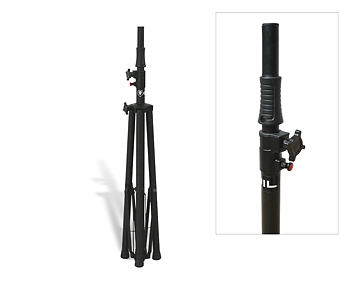 Speaker stand / automatic lifting system
