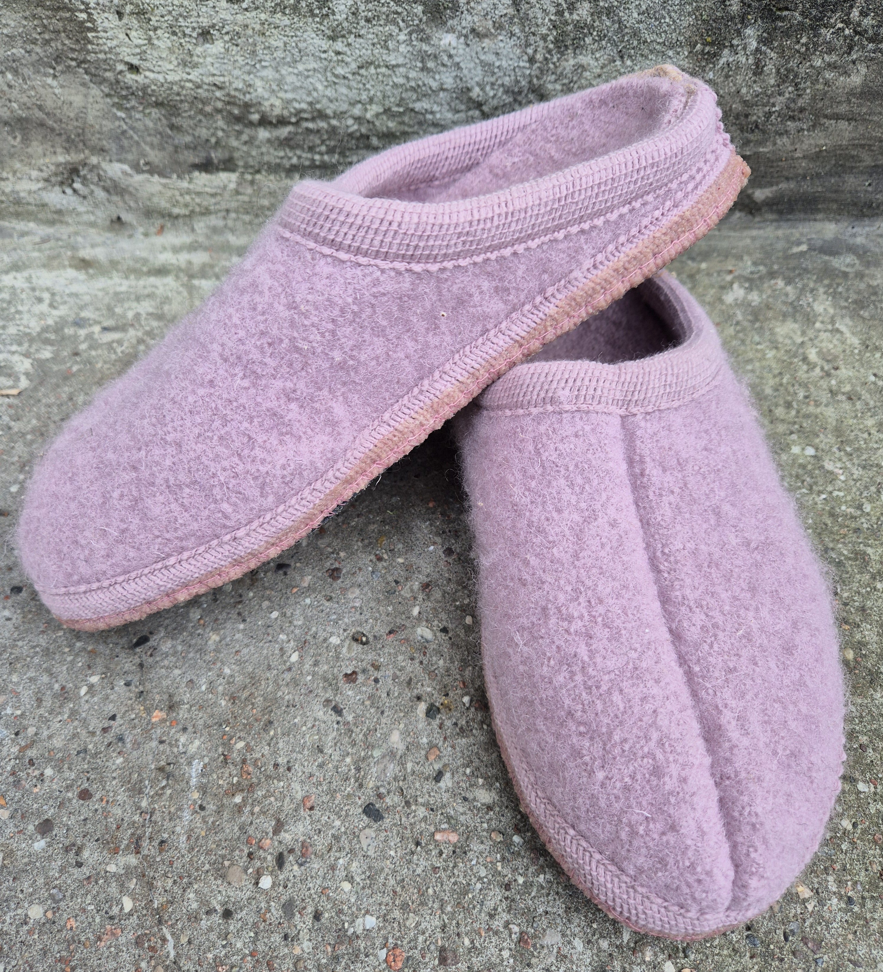 Ulle tofflor rosa