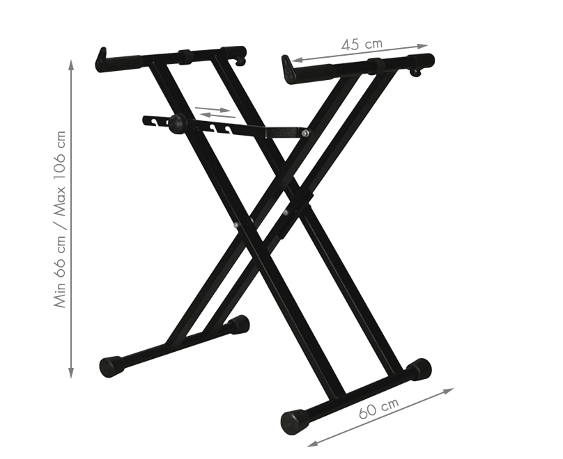 Mixerkonsolstativ - 2