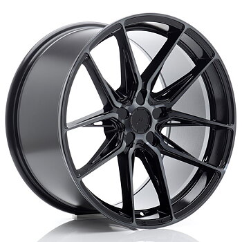 JR Wheels JR44 19x9,5 ET20-40 Oborrad Black Machined w/Tinted Face
