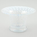 Bertil Vallien (Cirrus 1973) White Bowl with med Bubble Decor 14 cm