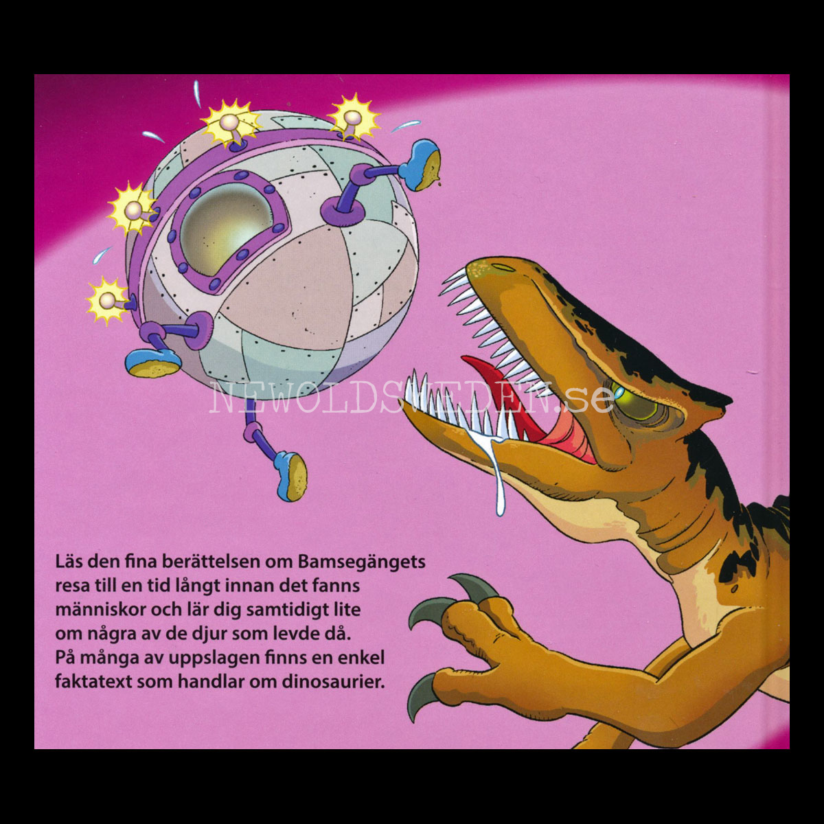 JAG LÄR MIG OM ... DINOSAURIER - BAMSE - H08 - 2