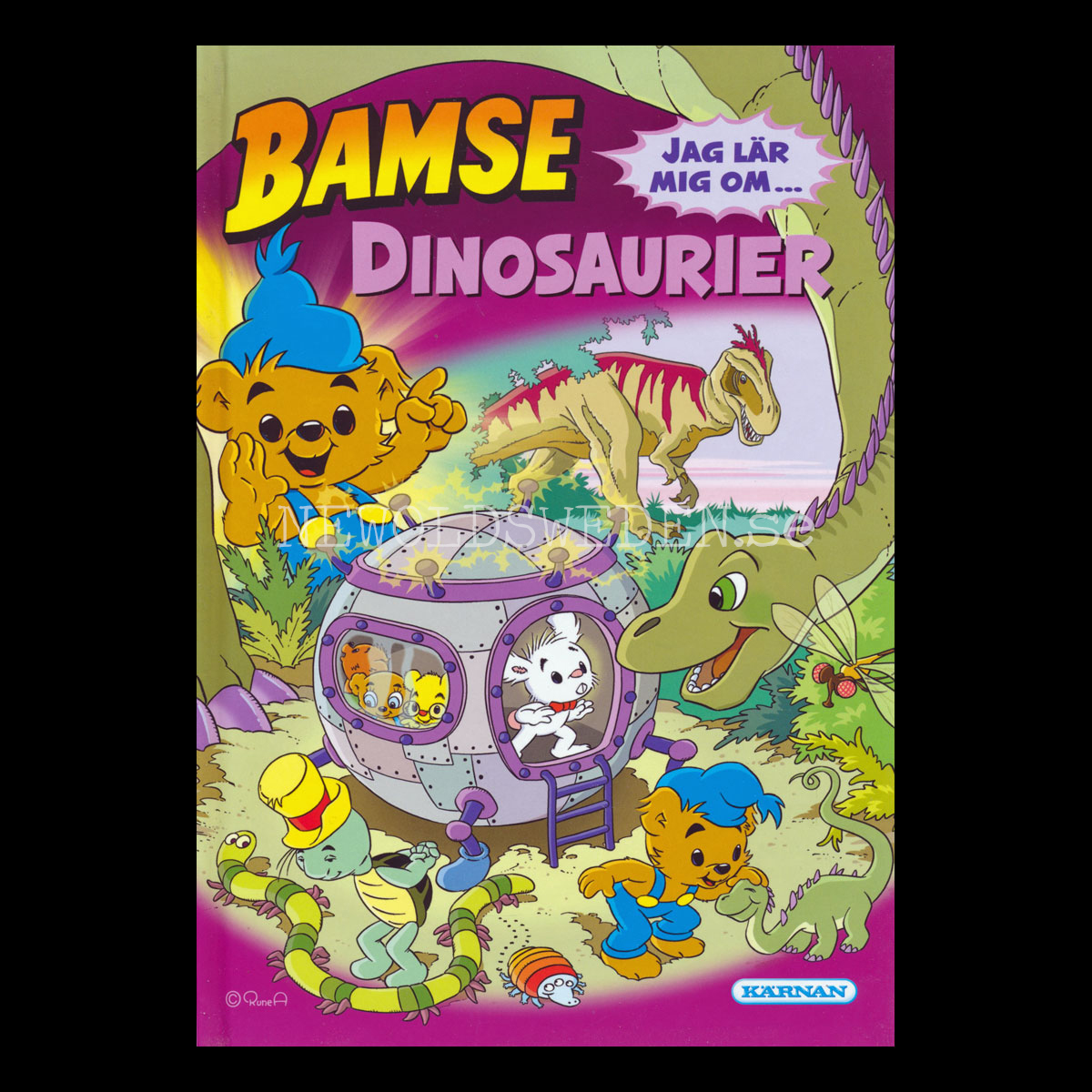 JAG LÄR MIG OM ... DINOSAURIER - BAMSE - H08