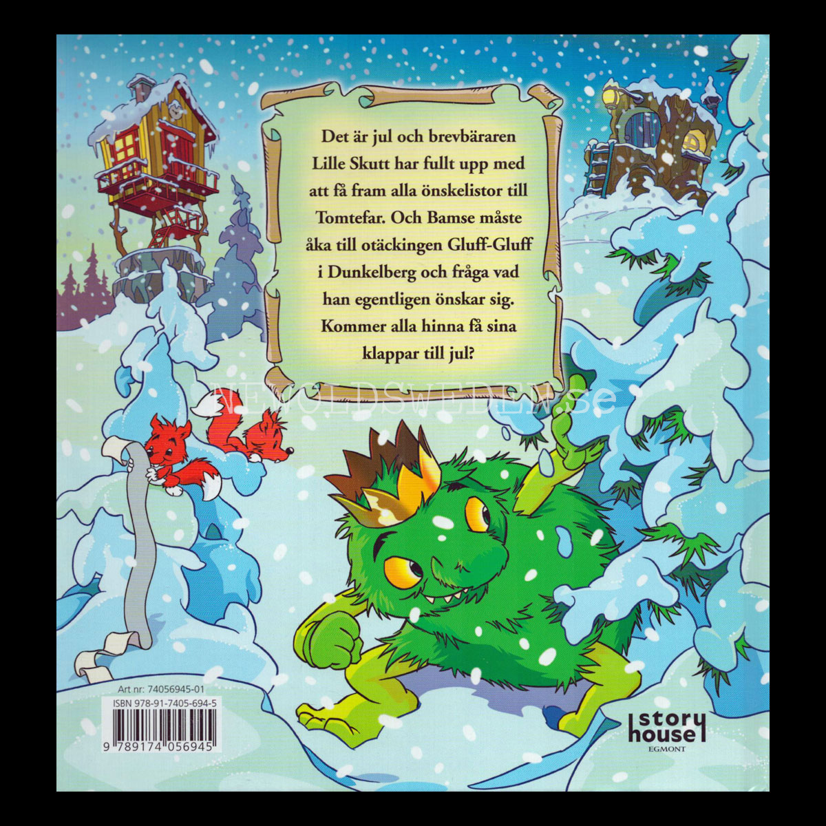 BAMSE JUL PÅ KULLARNA - H12 - 3