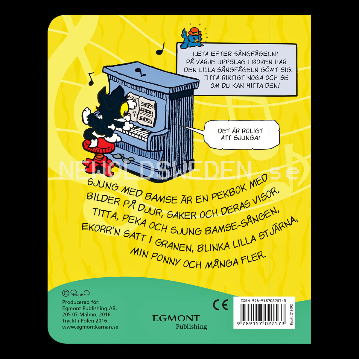 SJUNG MED BAMSE - H08 - 4