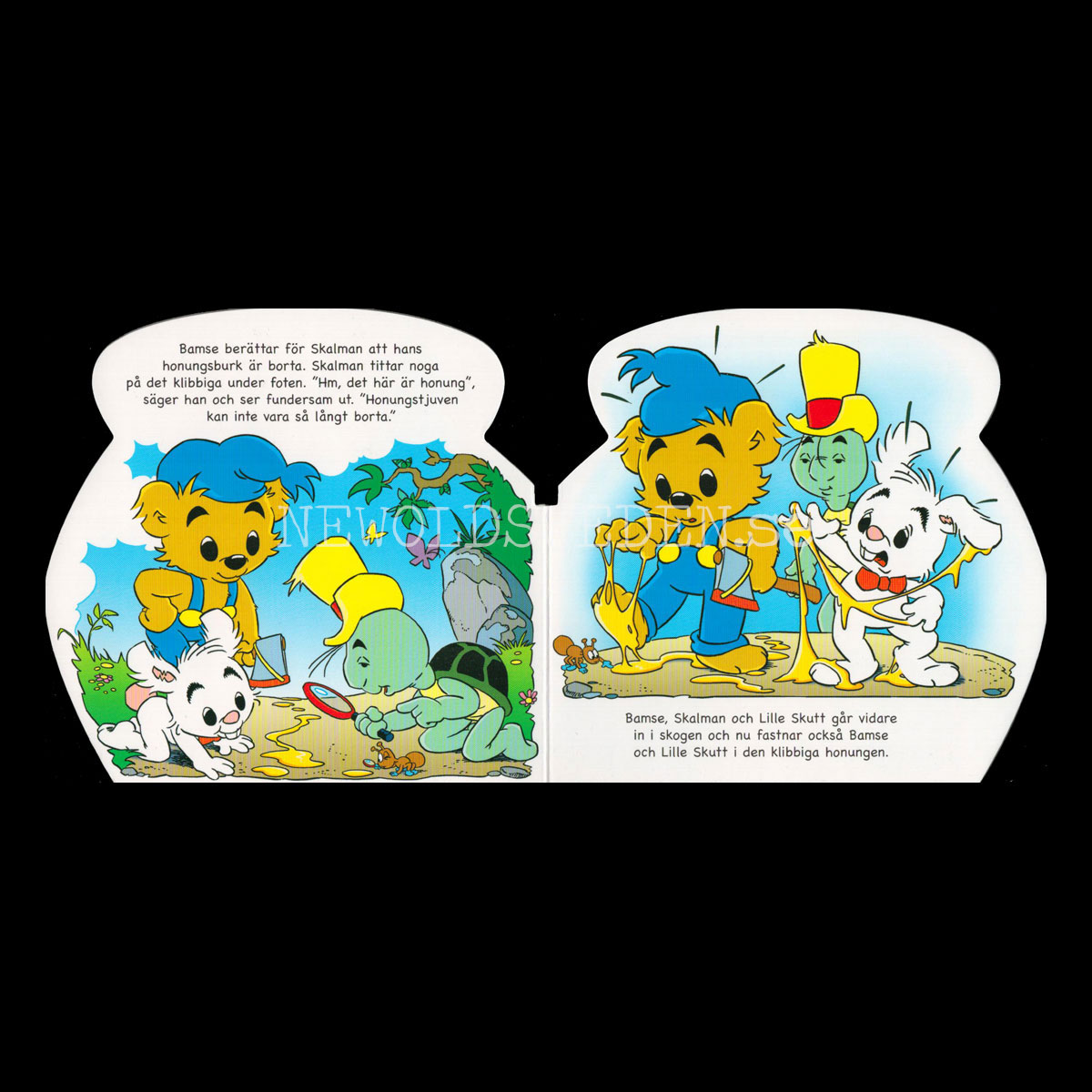 BAMSE DEN FÖRSVUNNA HONUNGSBURKEN - H08 - 3