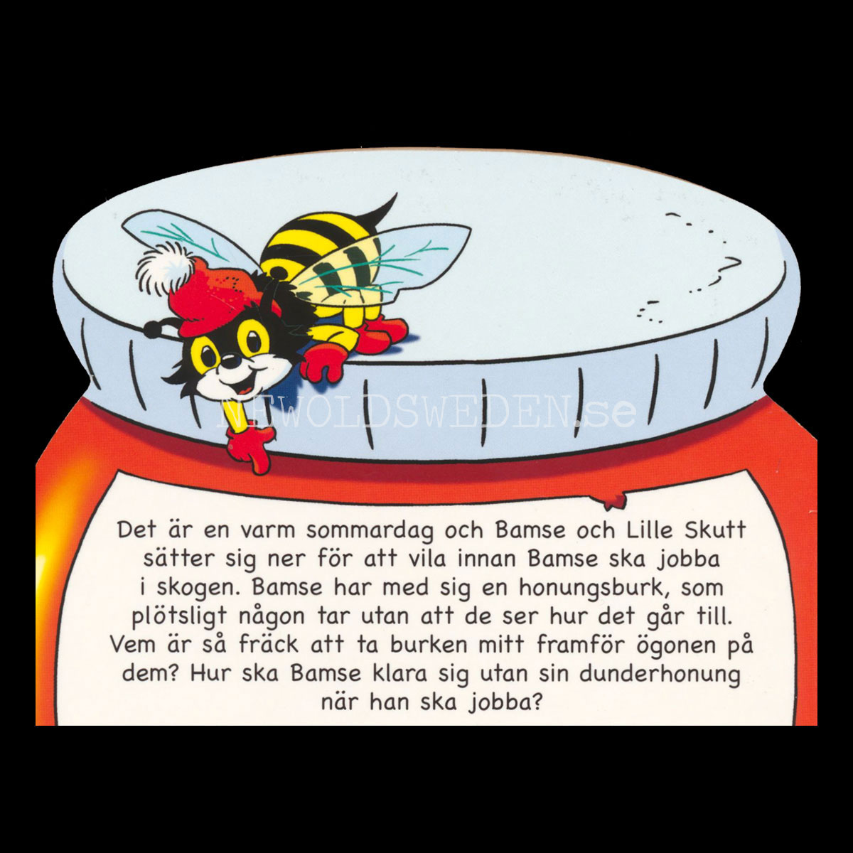 BAMSE DEN FÖRSVUNNA HONUNGSBURKEN - H08 - 4
