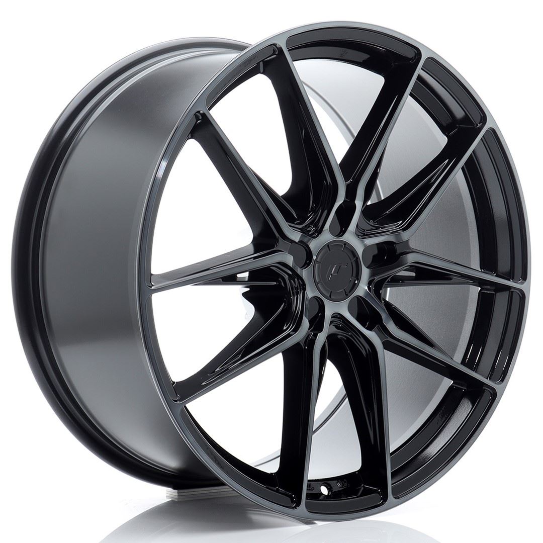 JR Wheels JR44 20x9 ET20-51 Oborrad Black Machined w/Tinted Face