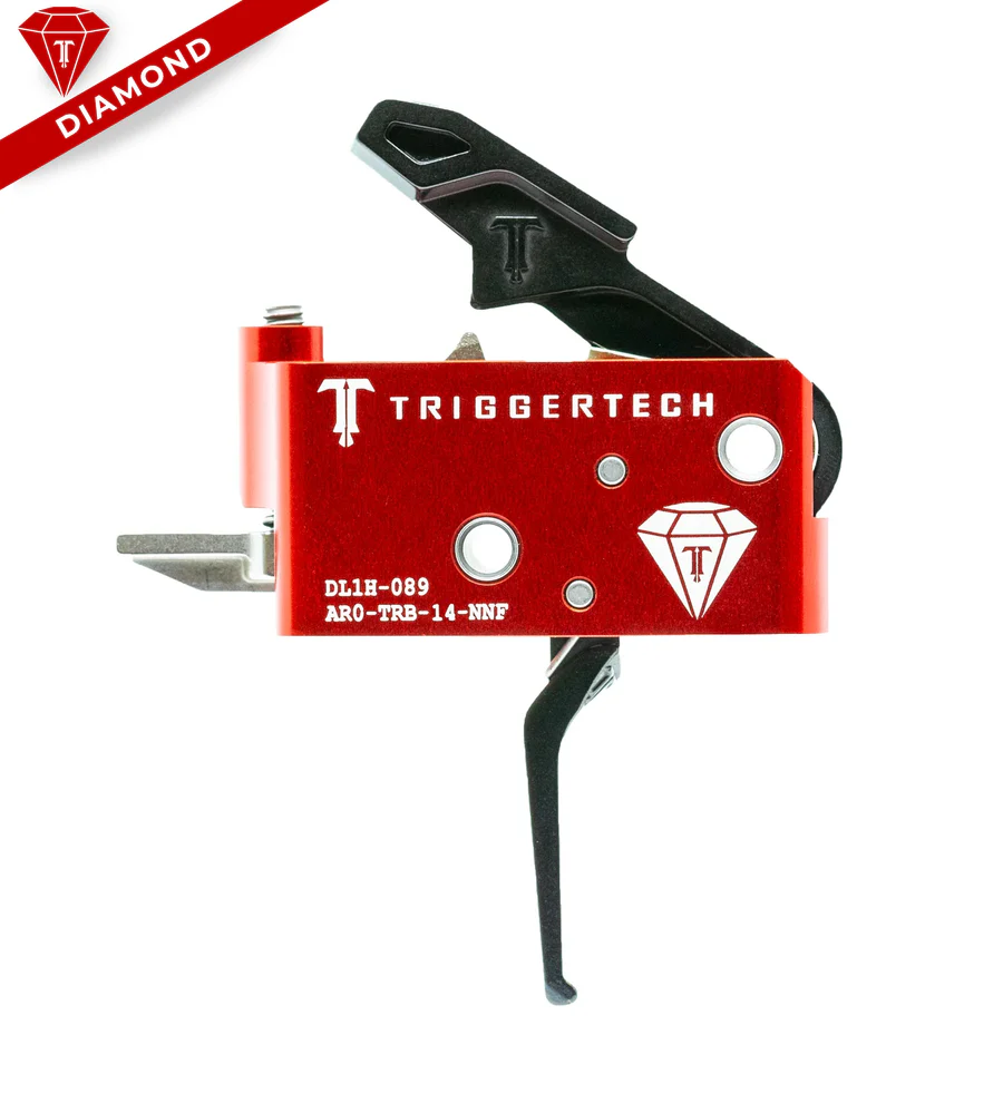TriggerTech Diamond AR15 Straight Black