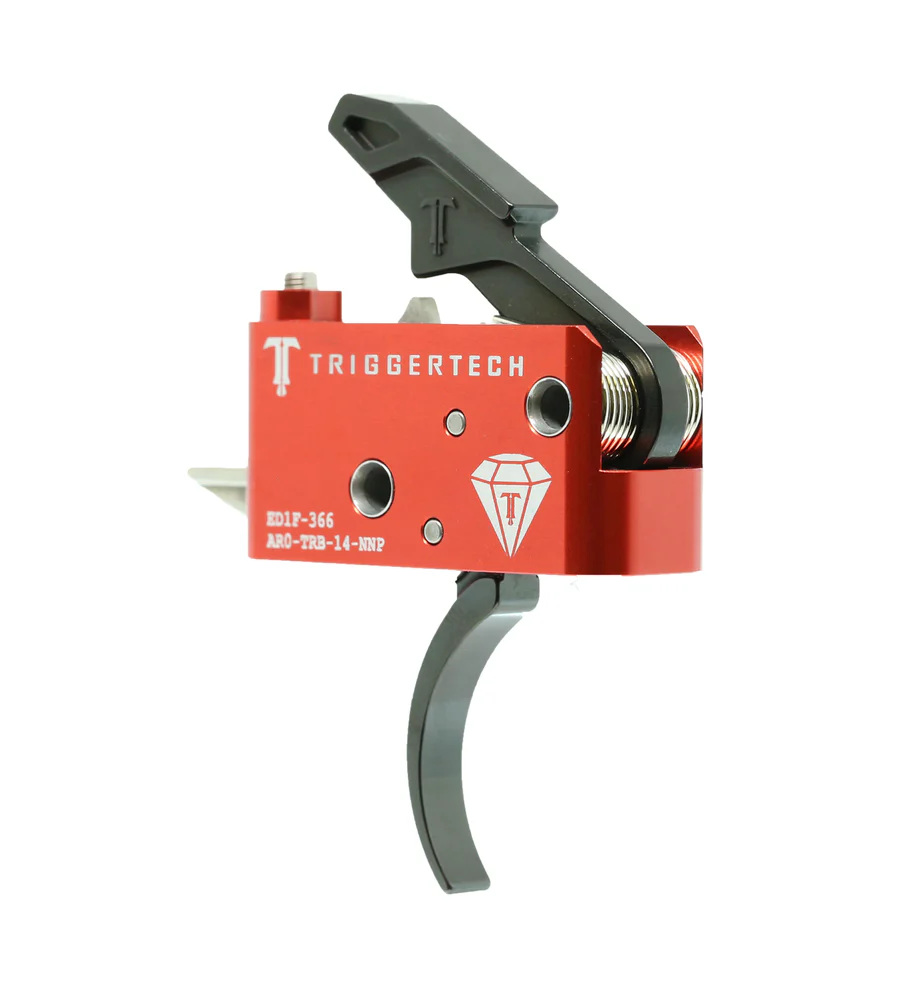 TriggerTech Diamond AR15 Pro Curved Black 2