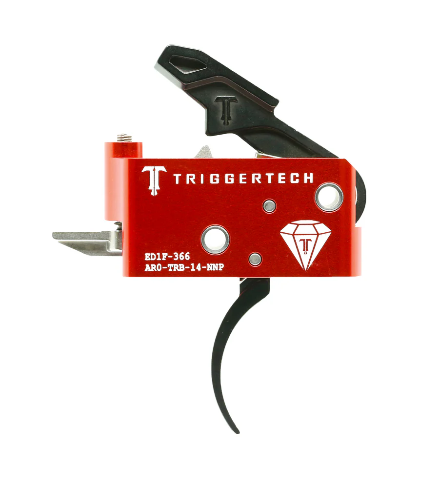 TriggerTech Diamond AR15 Pro Curved Black