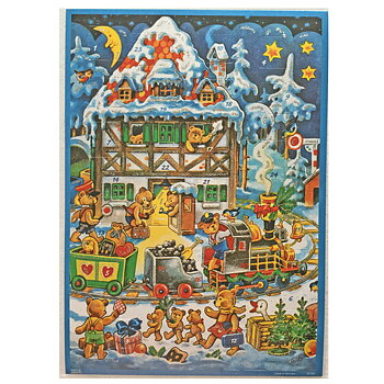 German Advent Calendar A4 Kurt Brandes 1959