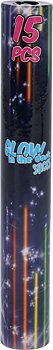 Glow sticks 22cm 15-pack