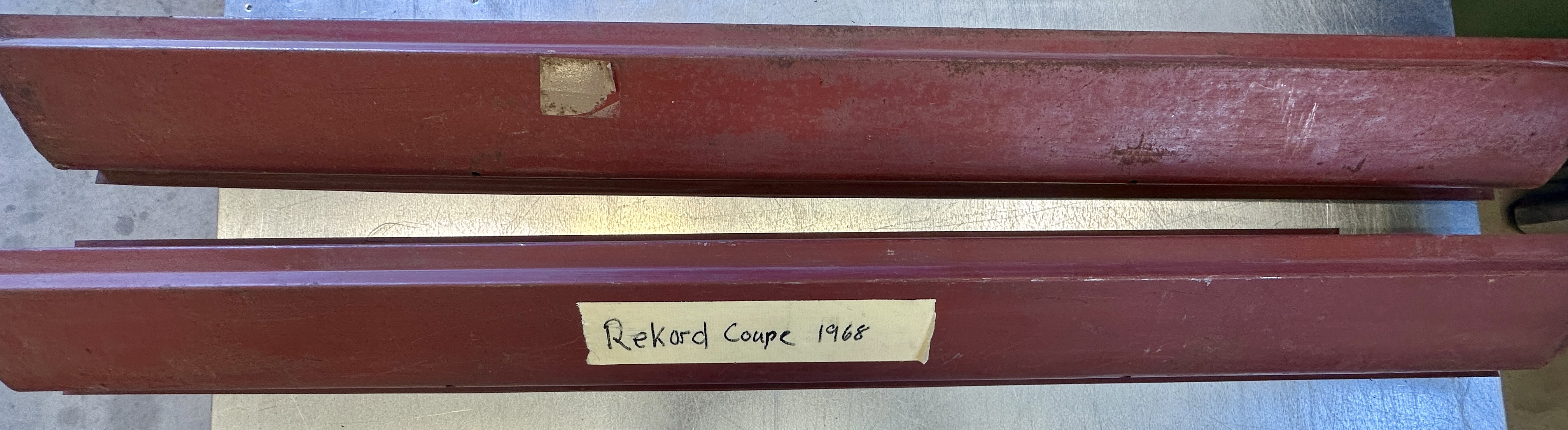 Opel Rekord C Bundplade
