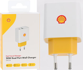 Laddadapter USB-A & C 20W