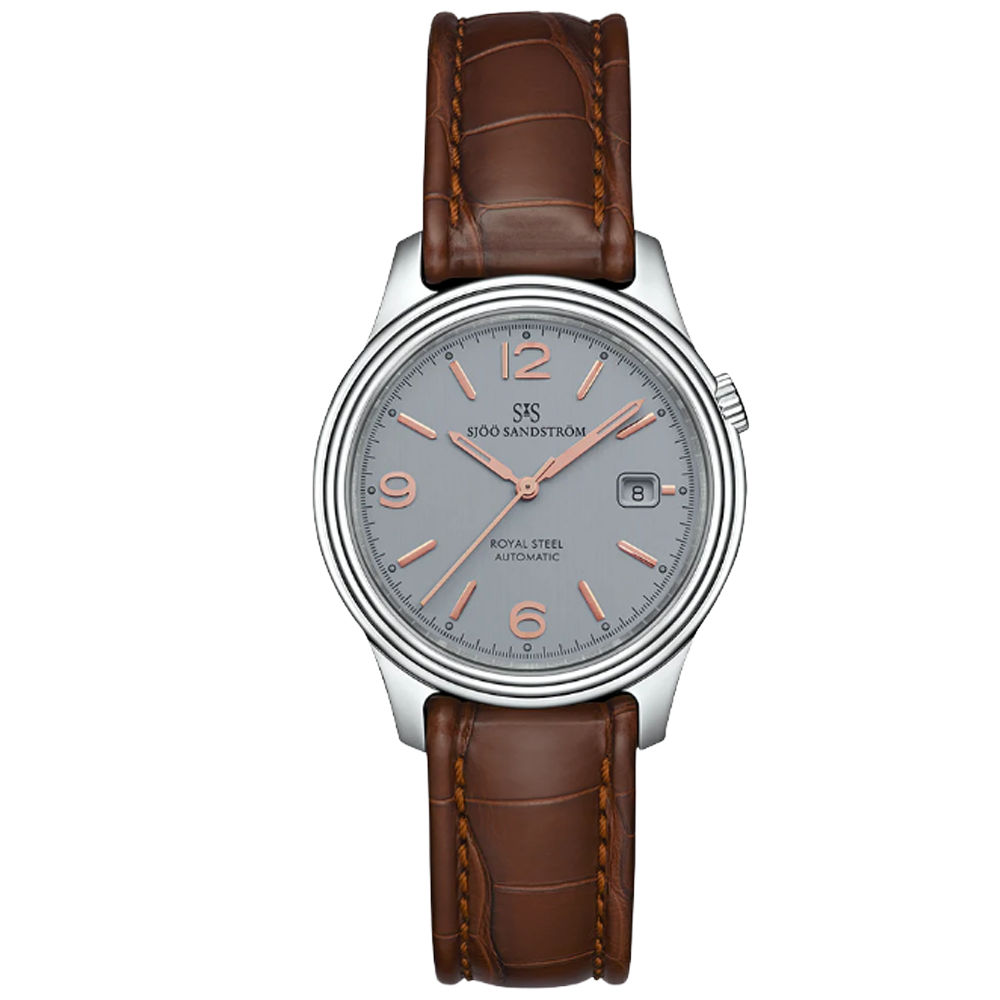 009147 Sjöö Sandström Royal Steel Classic 41 grå rosé index