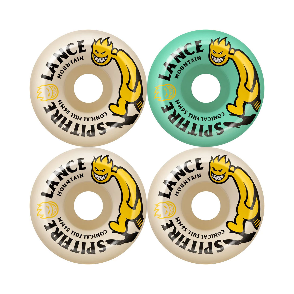 Spitfire skatehjul  Formula Four Conical full 99a Lance Mountain - 2