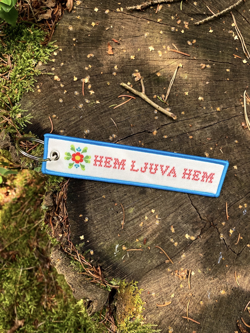 Keyring woven strap HEM LJUVA HEM kurbits