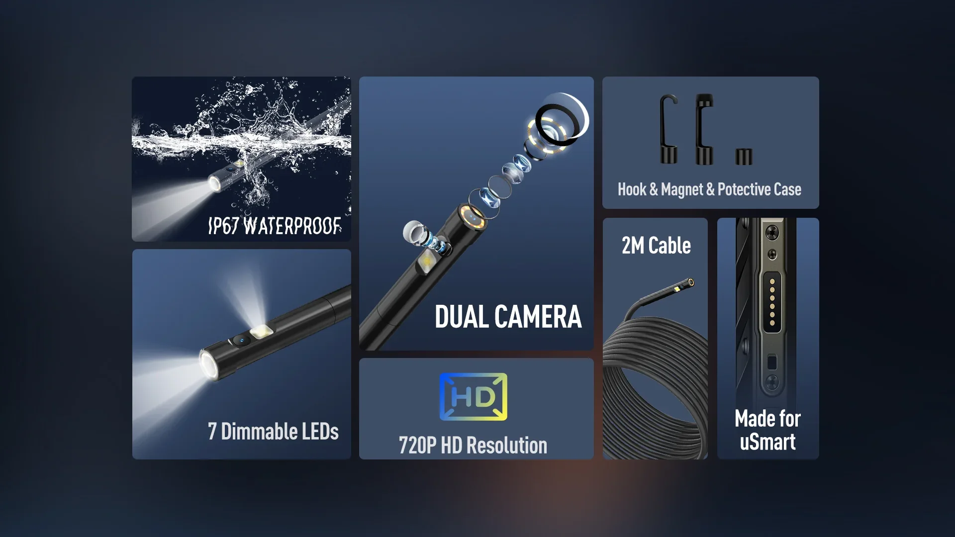  Ulefone uSmart Endoscope Camera E02  - 2
