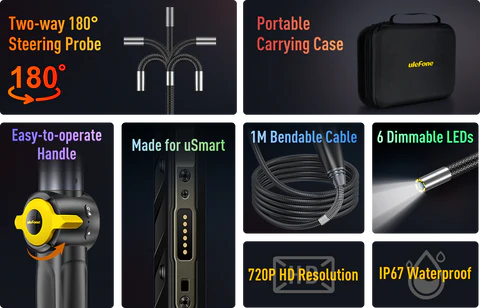  Ulefone uSmart Endoscope Camera E03 - 2
