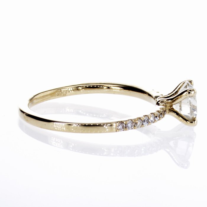 Diamantring 1.08ct - 2
