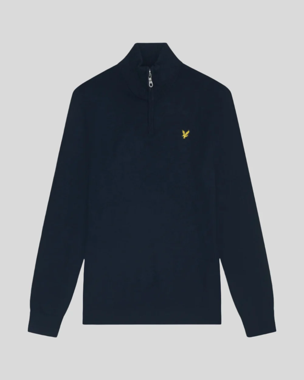 Lyle & Scott - Cotton Merino 1/4 Zip - Dark Navy - 4