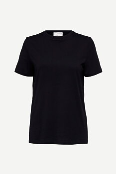 Selected Femme O-neck Classic T-shirt Black