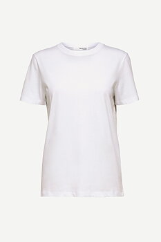 Selected Femme O-neck Classic T-shirt White