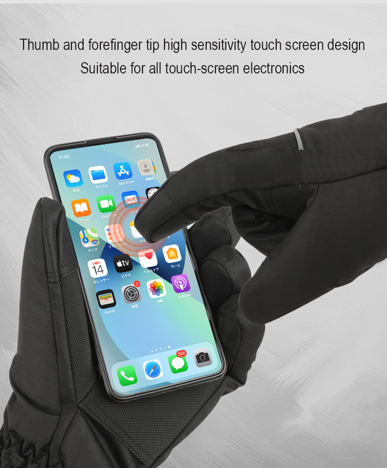 Lämmityshanskat 5000mAh - 3