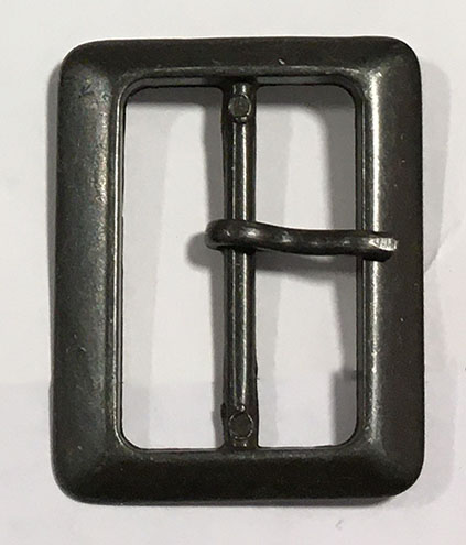 Bältes spänne metall Matt Oxid 30