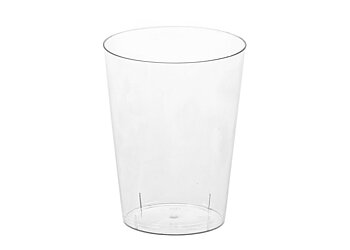 Plastmugg, transparent 30 cl