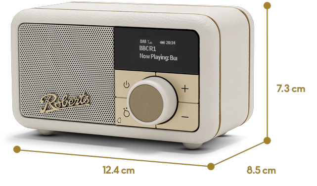 Roberts Radio Petite2 Cream - 5