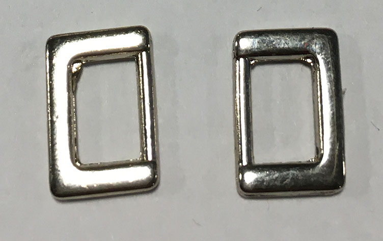 Skärp spänne metall Silver 9